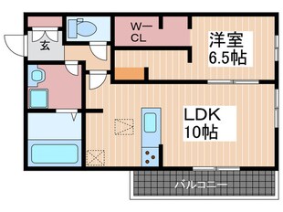 アップス安東Ｄ－Ⅲの物件間取画像